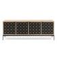 BDI Elements 8709 Constellation Media Cabinet with Console Base (Washed Oak)