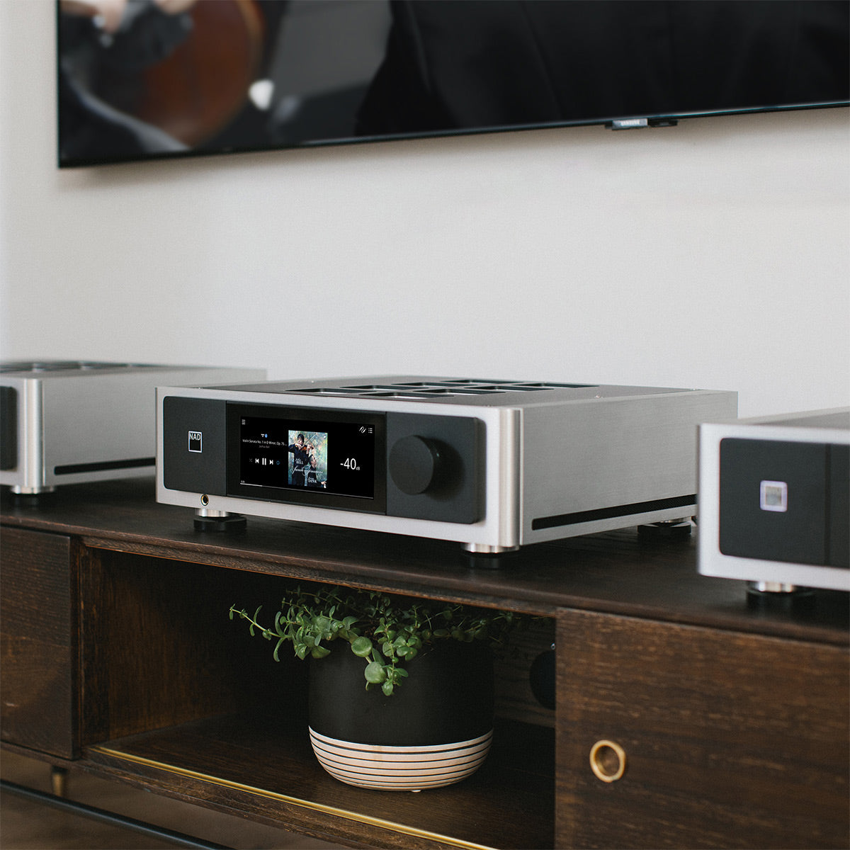 NAD Electronics M66 Master Series Streaming DAC-Preamplifier with BluOS