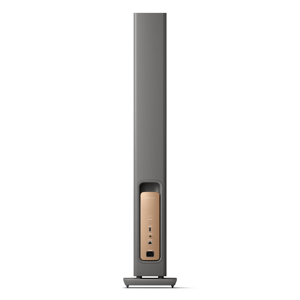 KEF LS60W Wireless Floorstanding Speakers - Pair (Titanium Grey)