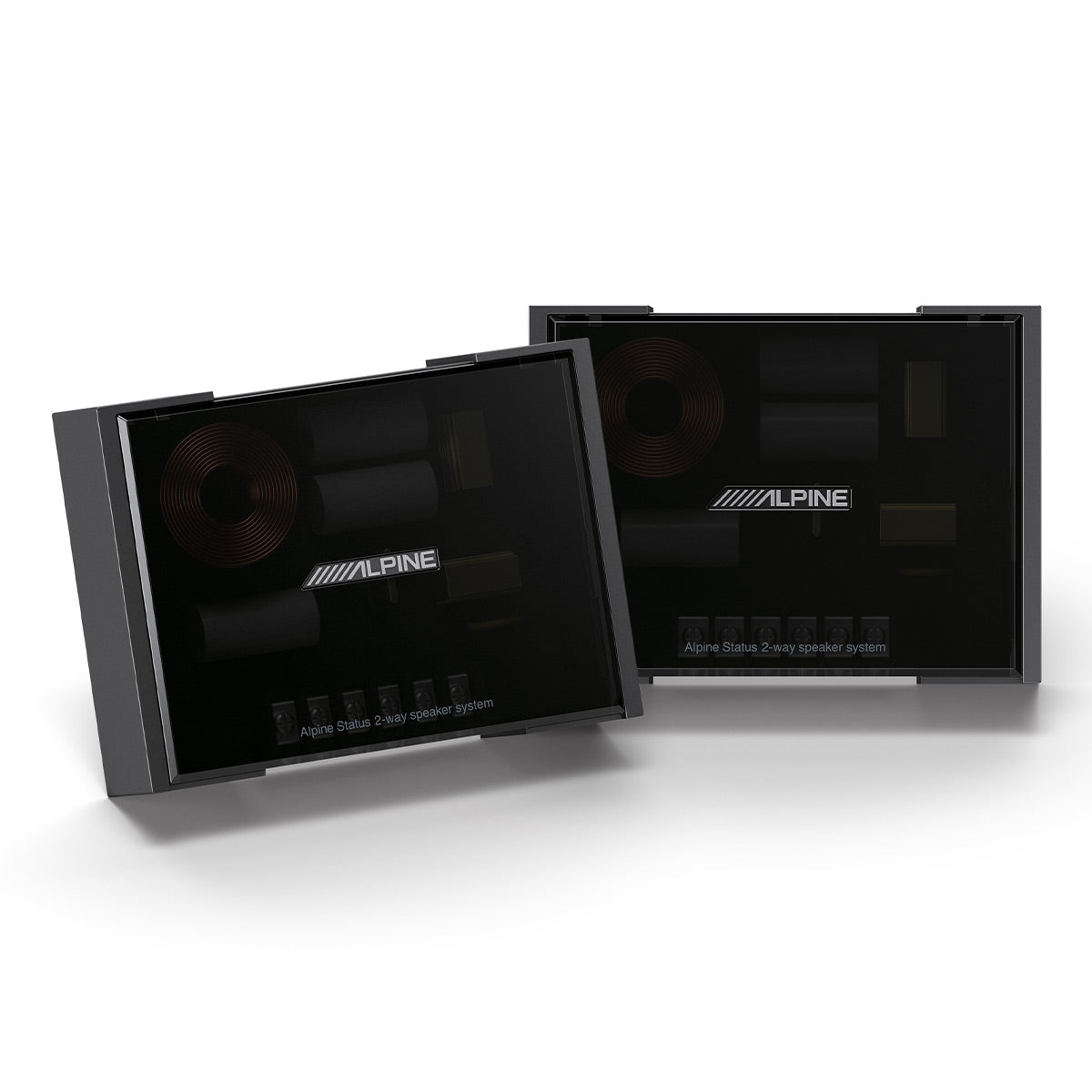 Alpine HDZ-653 Status Series 6.5" 3-Way Slim Component Speaker System
