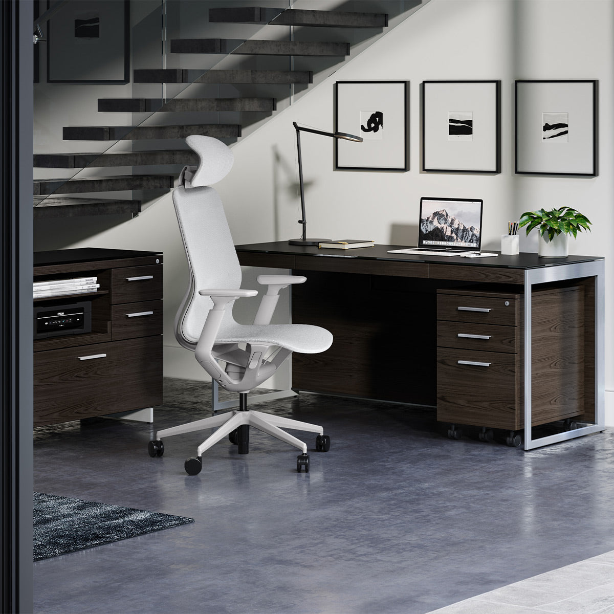 BDI Sena 3571 Task Chair (Mist)