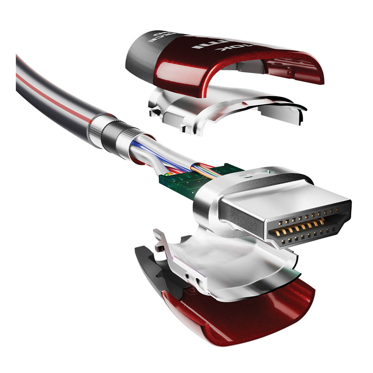 AudioQuest Cherry Cola 48 8K-10K 48Gbps Active Optical HDMI Cable - 16.4ft. (5m)
