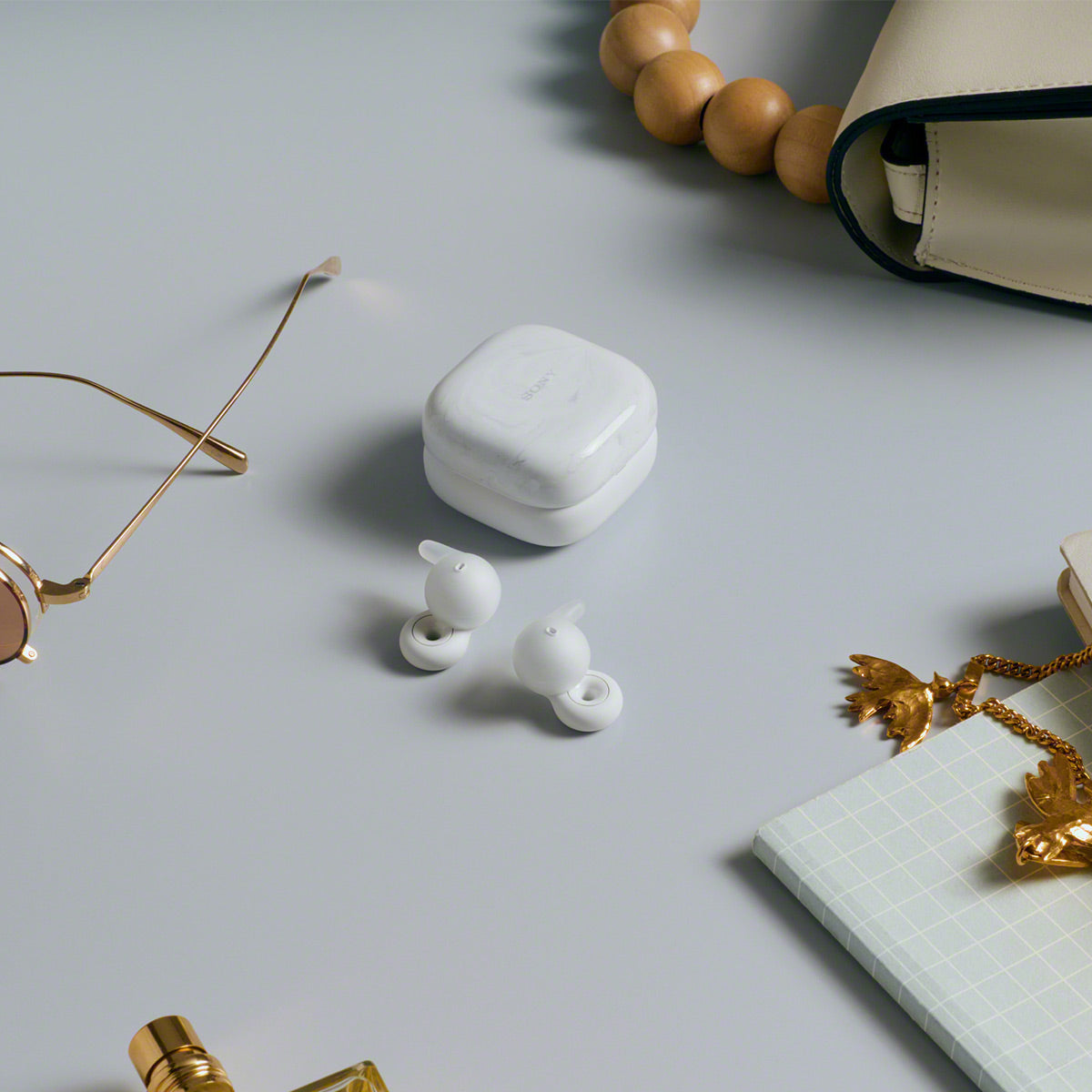 Sony WFL910 Linkbuds Truly Wireless Earbuds (White)