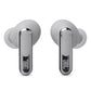 JBL Live Beam 3 True Wireless Noise Cancelling Earbud Bundle with gSport Case (Silver)