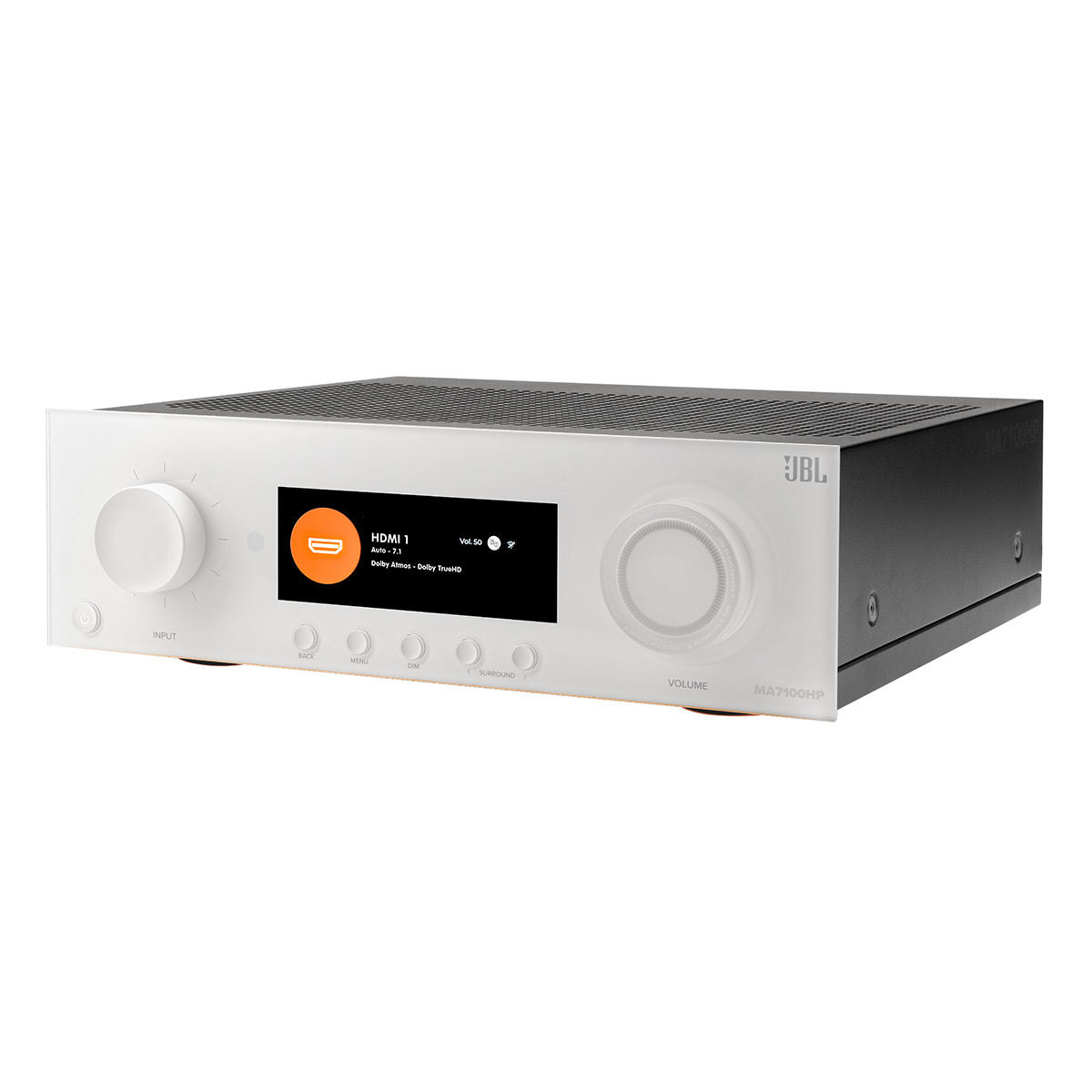 JBL MA7100HP 7.2-Channel 8K AV Receiver (White)