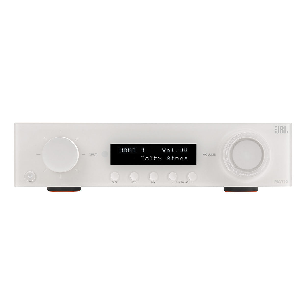 JBL MA710 7.2-Channel 8K AV Receiver (White)