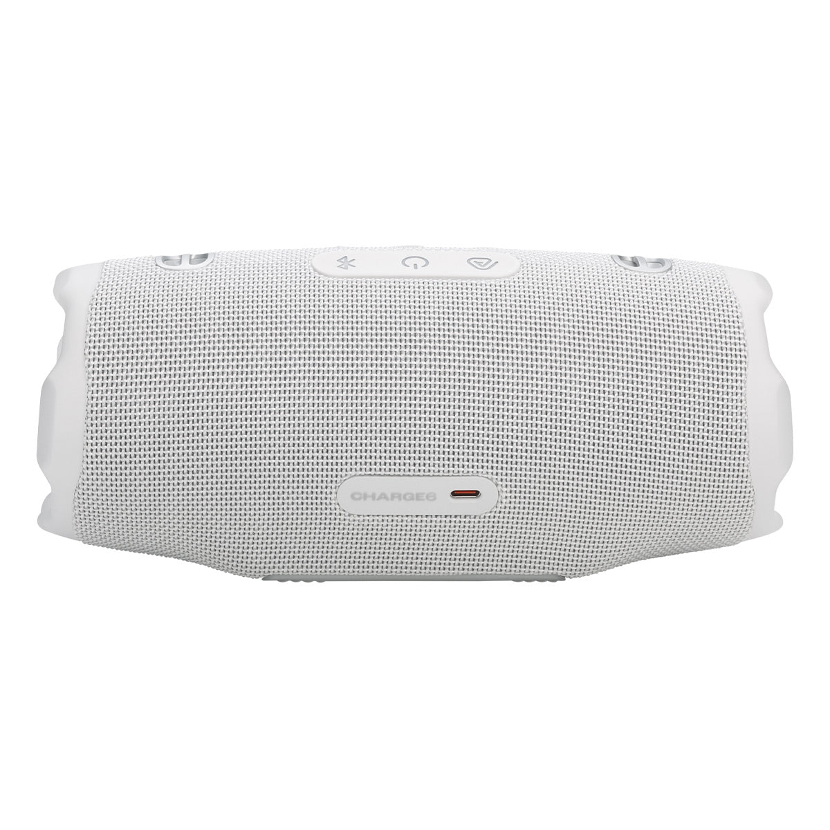 JBL Charge 6 Waterproof Portable Speaker Bundle with gSport Silicone Sleeve (White)