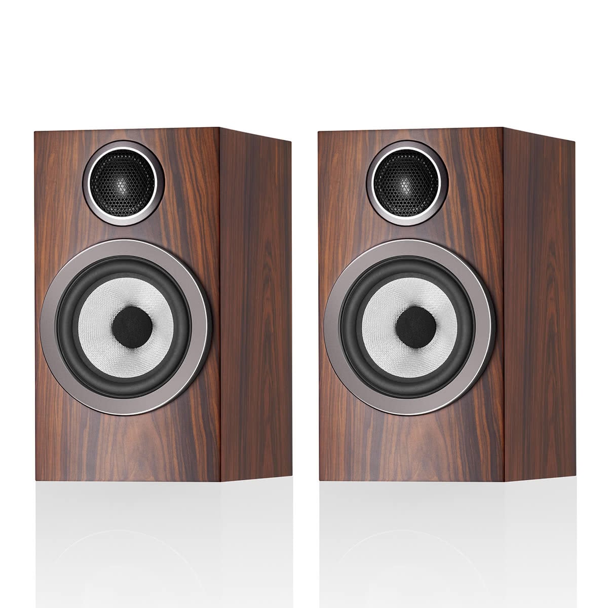 Bowers & Wilkins 707 S3 2-Way Bookshelf Speakers - Pair (Mocha)