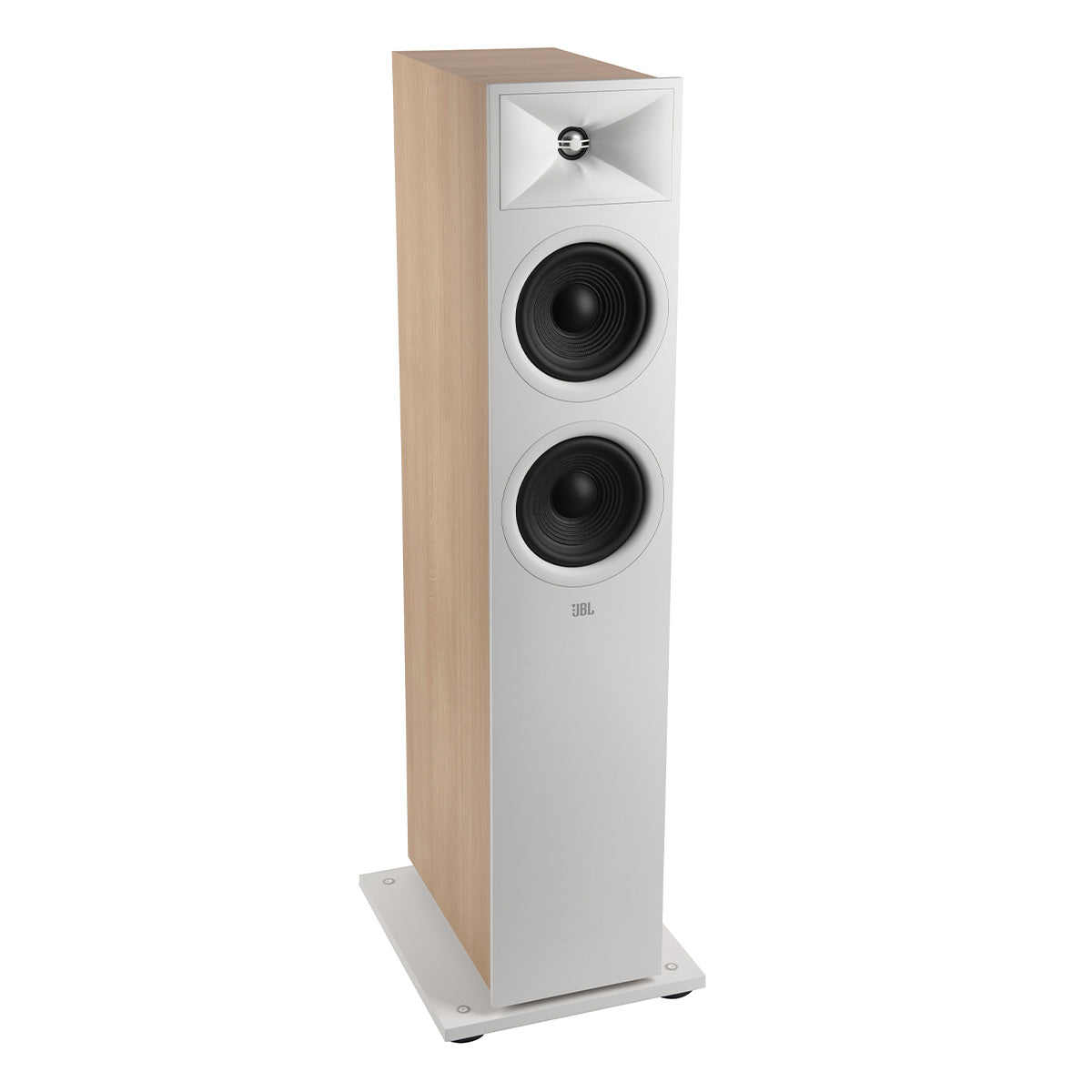 JBL Stage 5.1 Home Theater System with 12 in Sub and 100 Watts/Channel Receiver (White)