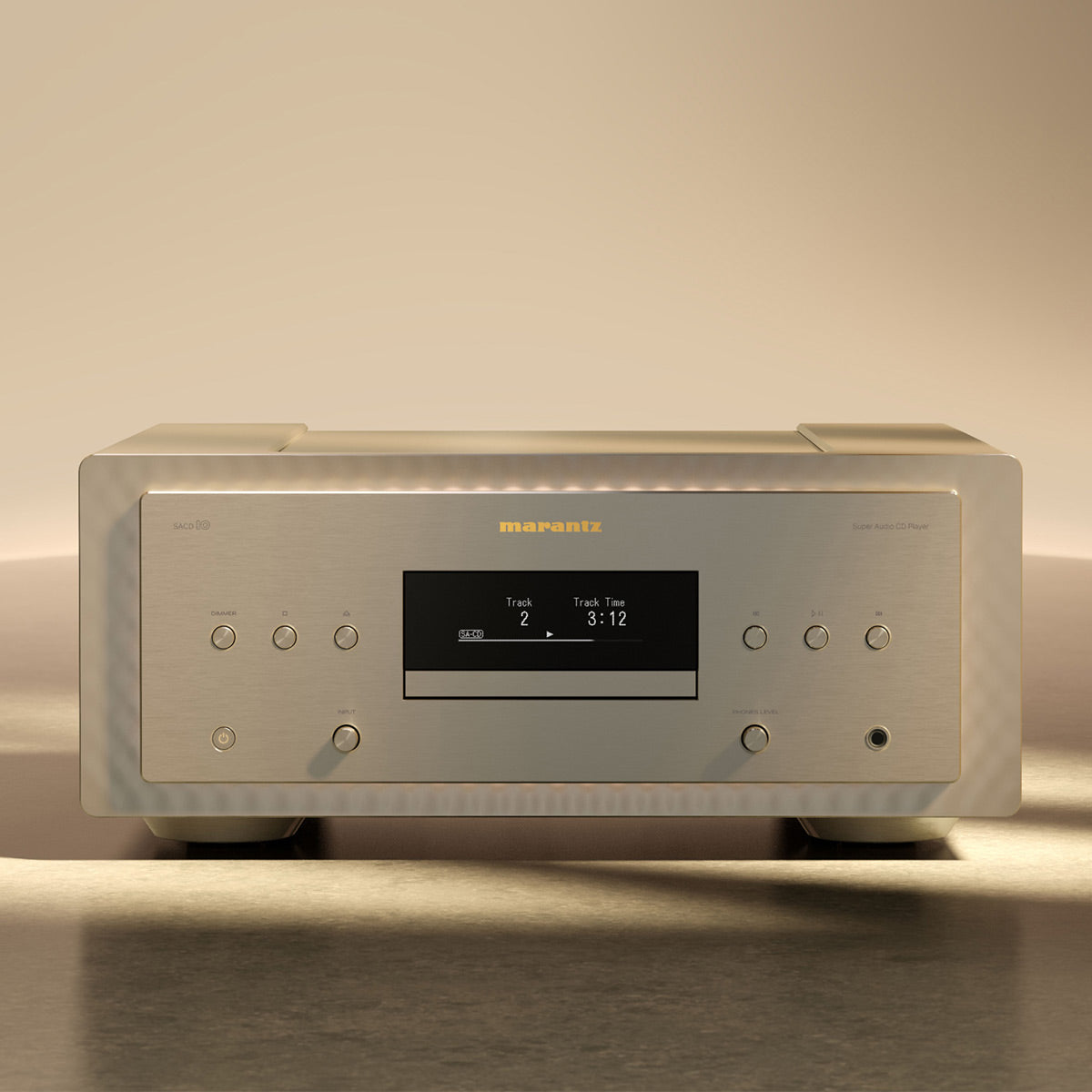 Marantz MODEL 10 Integrated Amplifier Bundle with SACD10 CD Player (Champagne)