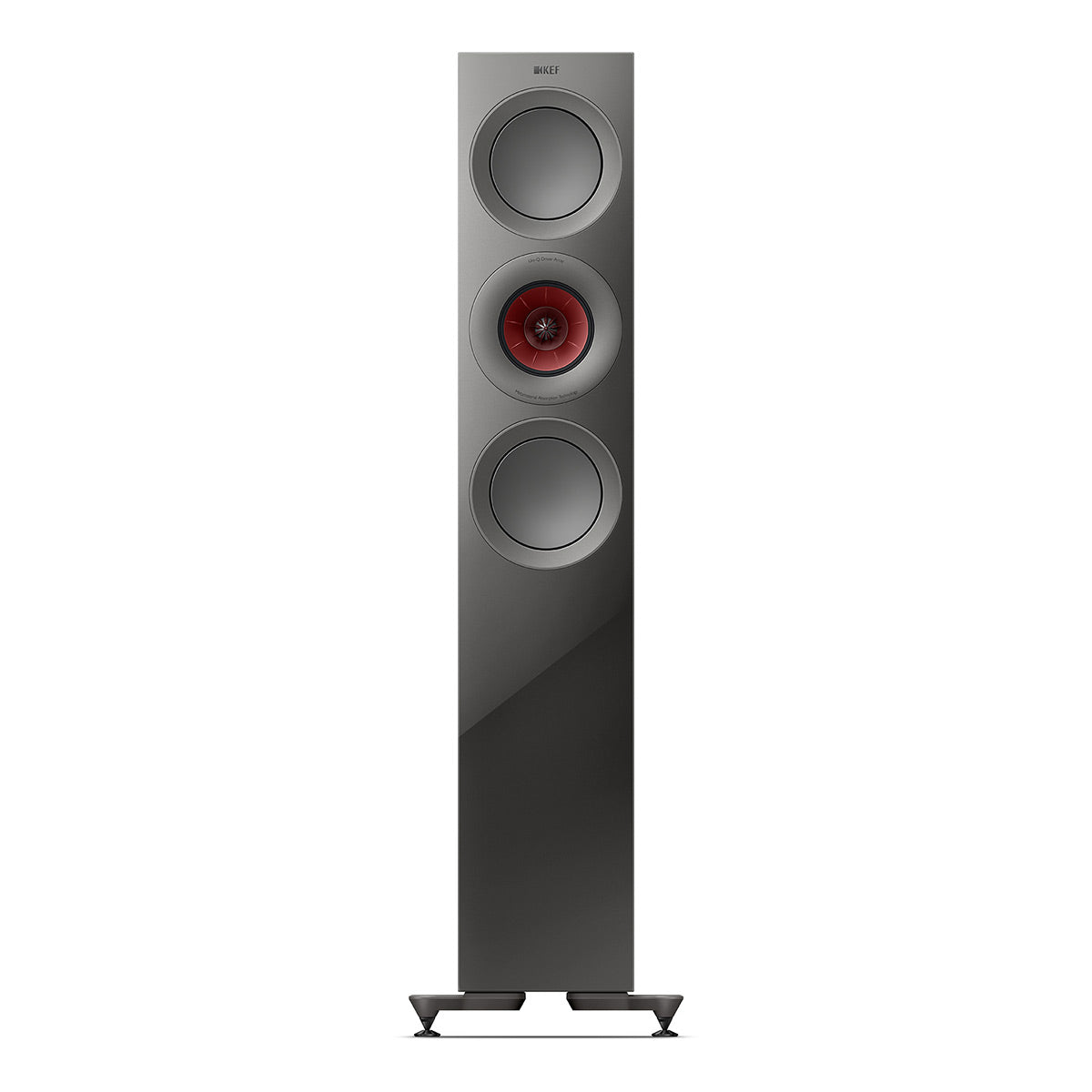 KEF R7 Meta Floorstanding Speaker - Each (Gloss Titanium Limited Edition)
