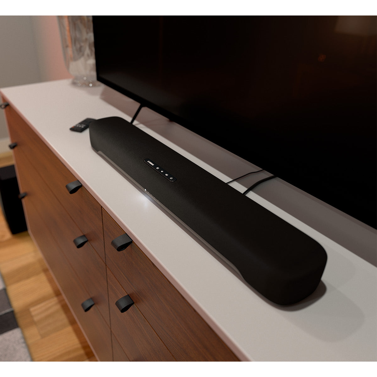Yamaha SR-C30A Sound Bar Bundle with Wireless Sub and AudioQuest Sky 3m HDMI