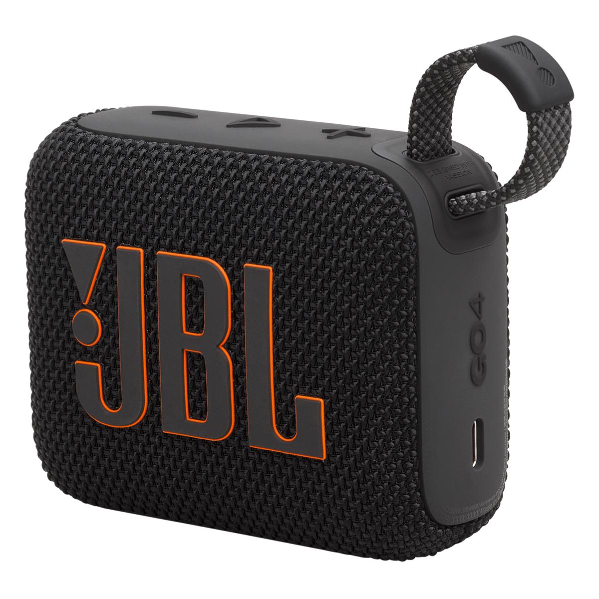 JBL Go 4 Ultra Portable Bluetooth Speaker Bundle with gSport Case (Black)