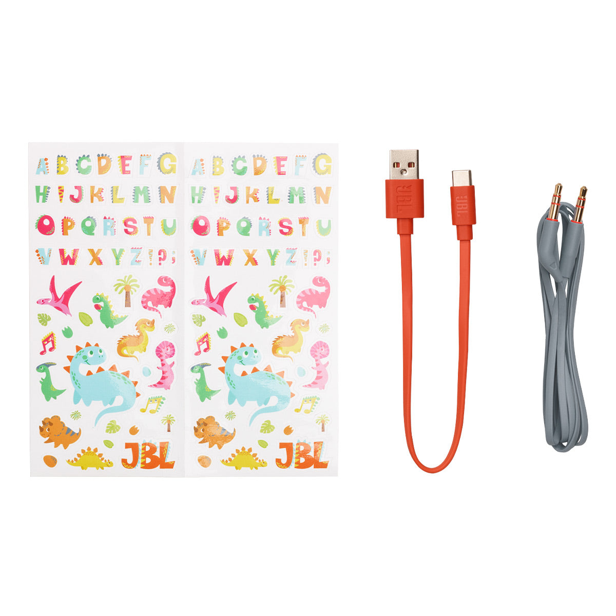 JBL Junior 470NC Kid Safe On Ear Wireless Headphone with gSport Case (White)