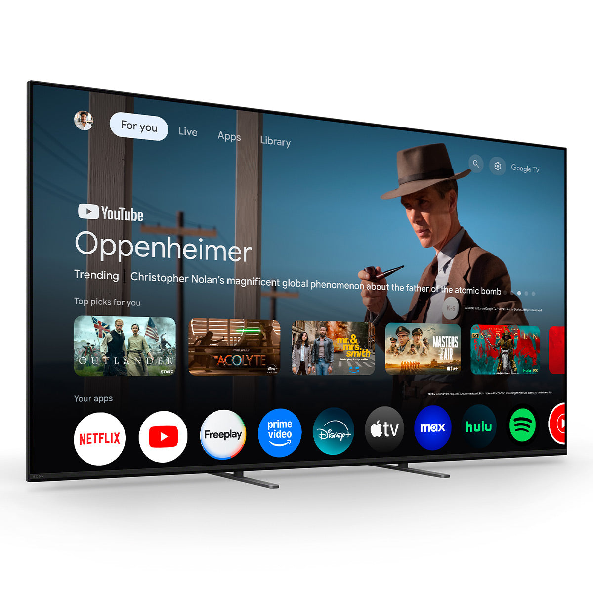 Sony BRAVIA 5 65&rdquo; Mini LED 4K HDR Google TV (2025)