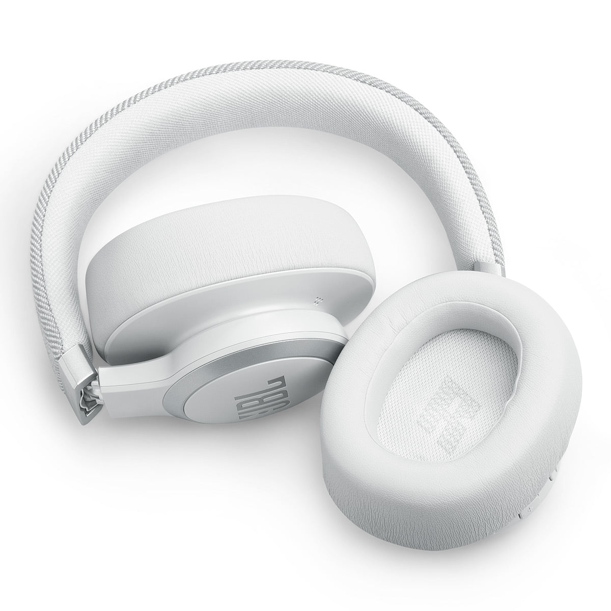 JBL Live 770NC Wireless Over Ear Noise Cancelling Headphone Bundle with gSport Case (White)