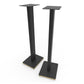 Kanto ST28P 28" Universal Bookshelf Speaker Floor Stand with Plywood Base - Pair (Black)