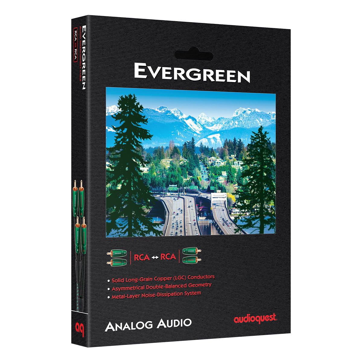AudioQuest Evergreen RCA to RCA Audio Cable (16.4 ft.)
