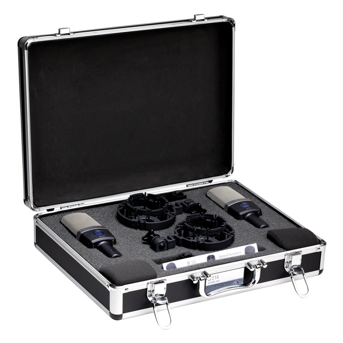 AKG C214 Matched Pair Large-Diaphragm Condenser Microphones