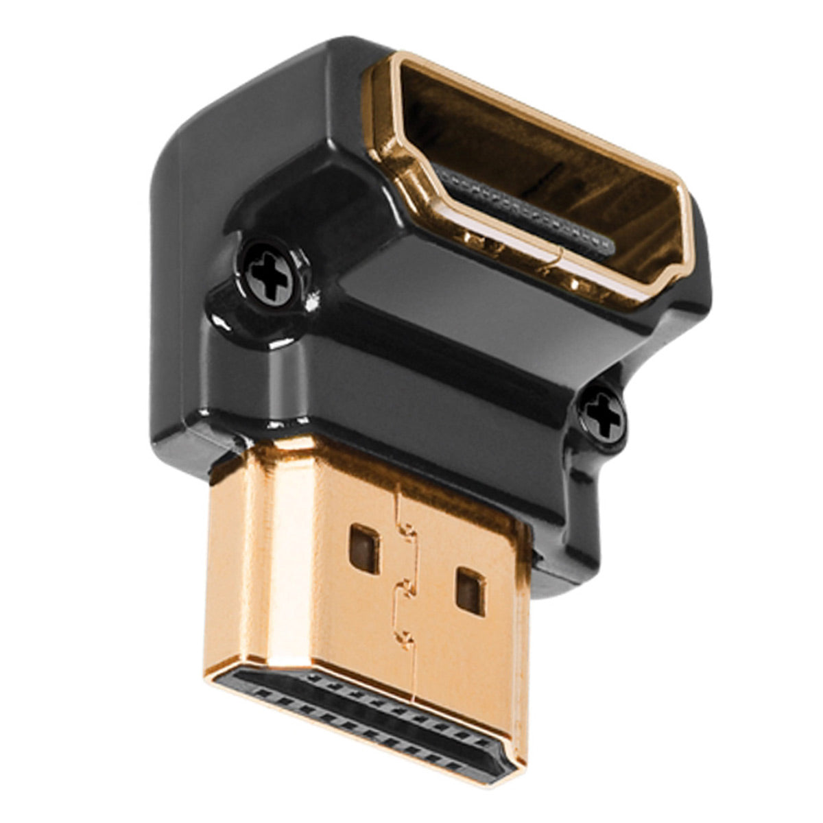 AudioQuest HDMI 90Degree Narrow Side Right Angle Adapter World Wide