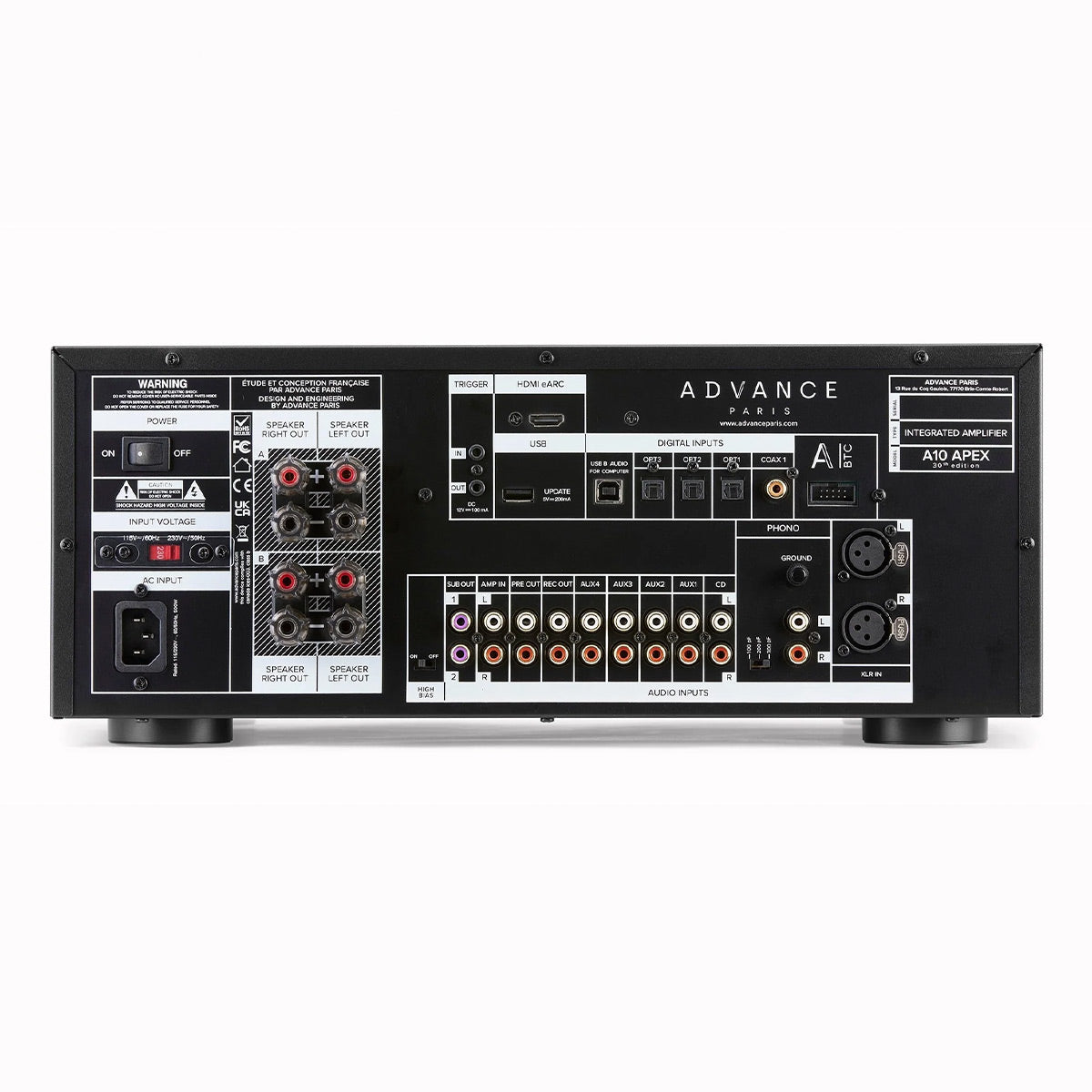 Advance Paris A10 APEX Integrated Amplifier