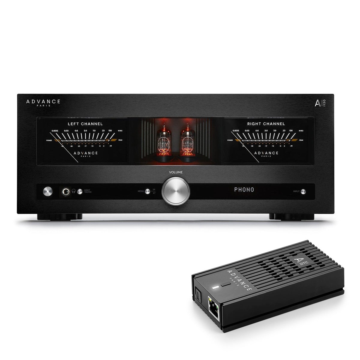 Advance Paris Advance Paris A-i130 Nova Integrated Amplifier Bundle with A-NTC Network Transport (Black)