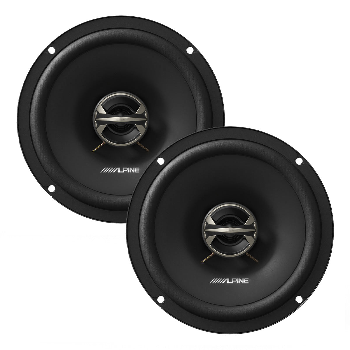 Alpine DM-65 6.5" 2-Way Coaxial Speakers - Pair