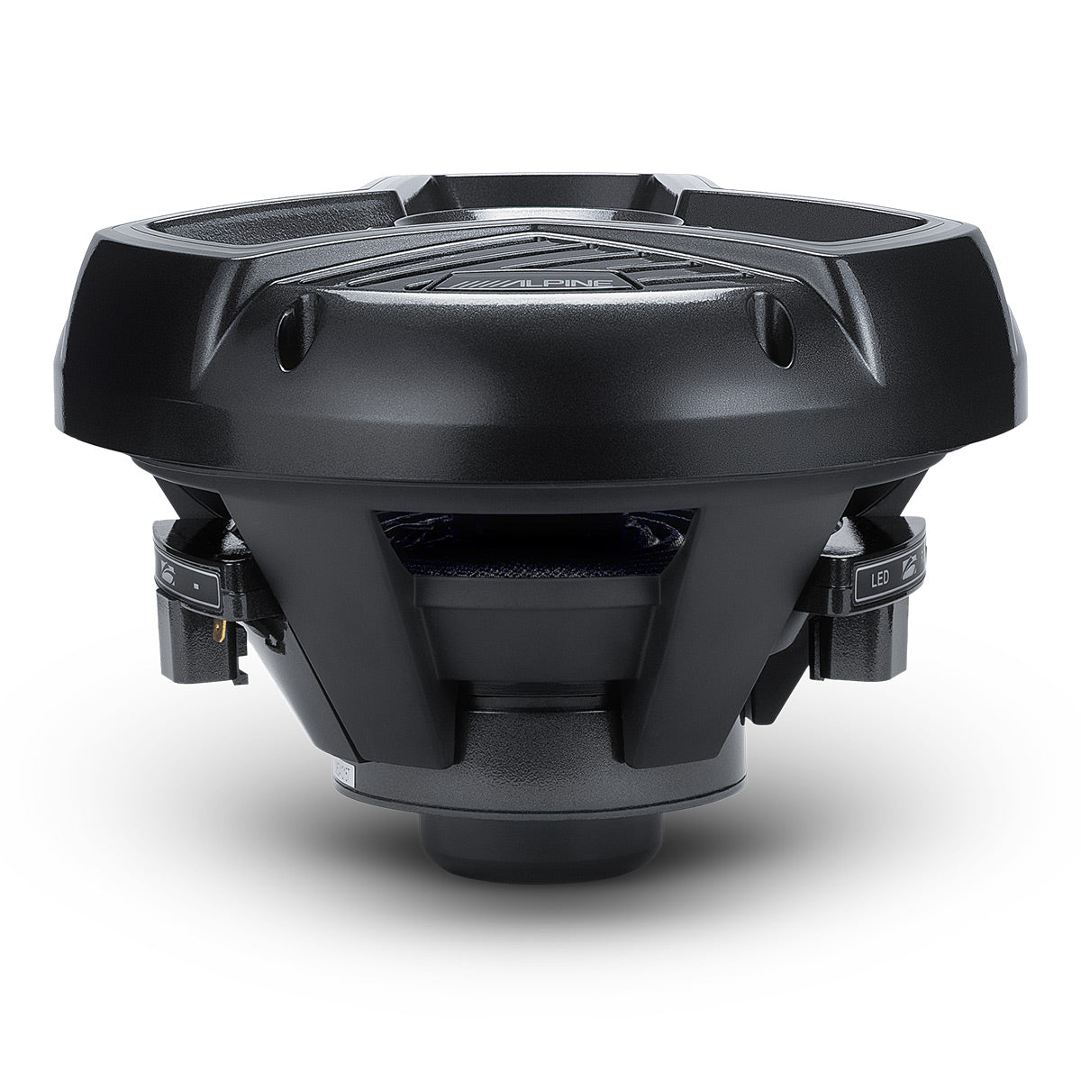 Alpine MRN-S88-LB Marine 8.8" Coaxial Speakers with RGB Lighting - Pair (Black)