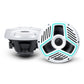 Alpine MRN-S88-LW Marine 8.8" Coaxial Speakers with RGB Lighting - Pair (White)