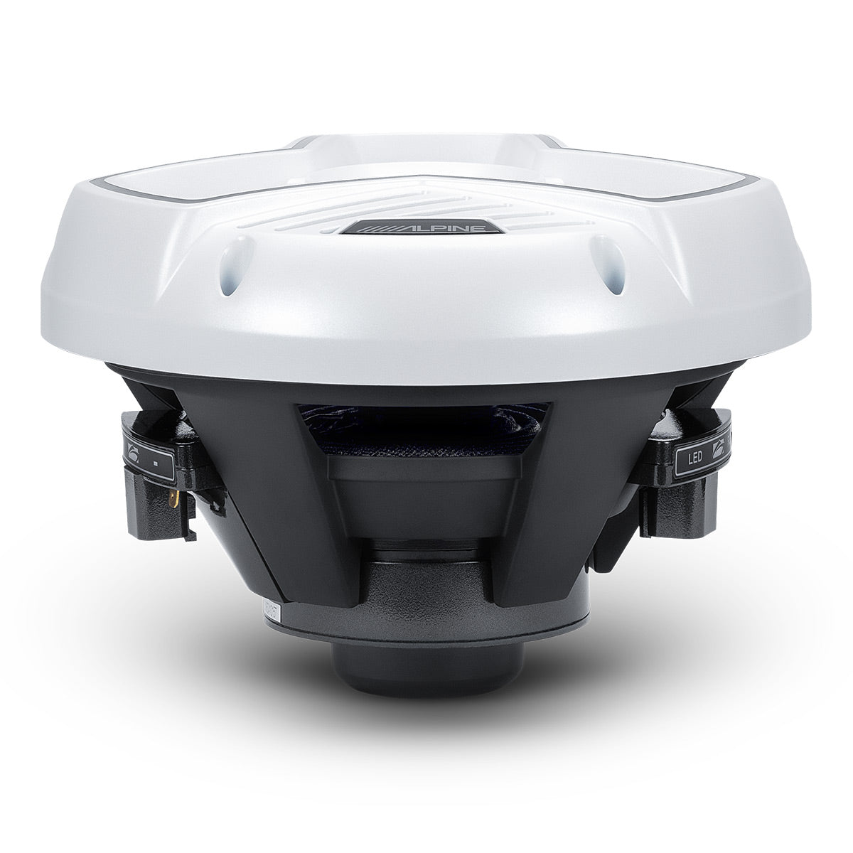 Alpine MRN-S88-LW Marine 8.8" Coaxial Speakers with RGB Lighting - Pair (White)