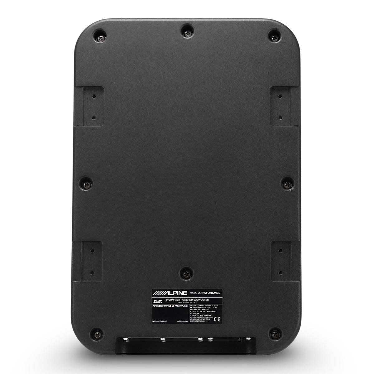 Alpine PWE-S8-MRN 8" Powered Marine Subwoofer Enclosure