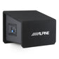 Alpine PWE-SB10 10" Powered Subwoofer Wedge Enclosure