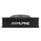Alpine PWV-SB10 10" Powered Shallow Subwoofer with DSP