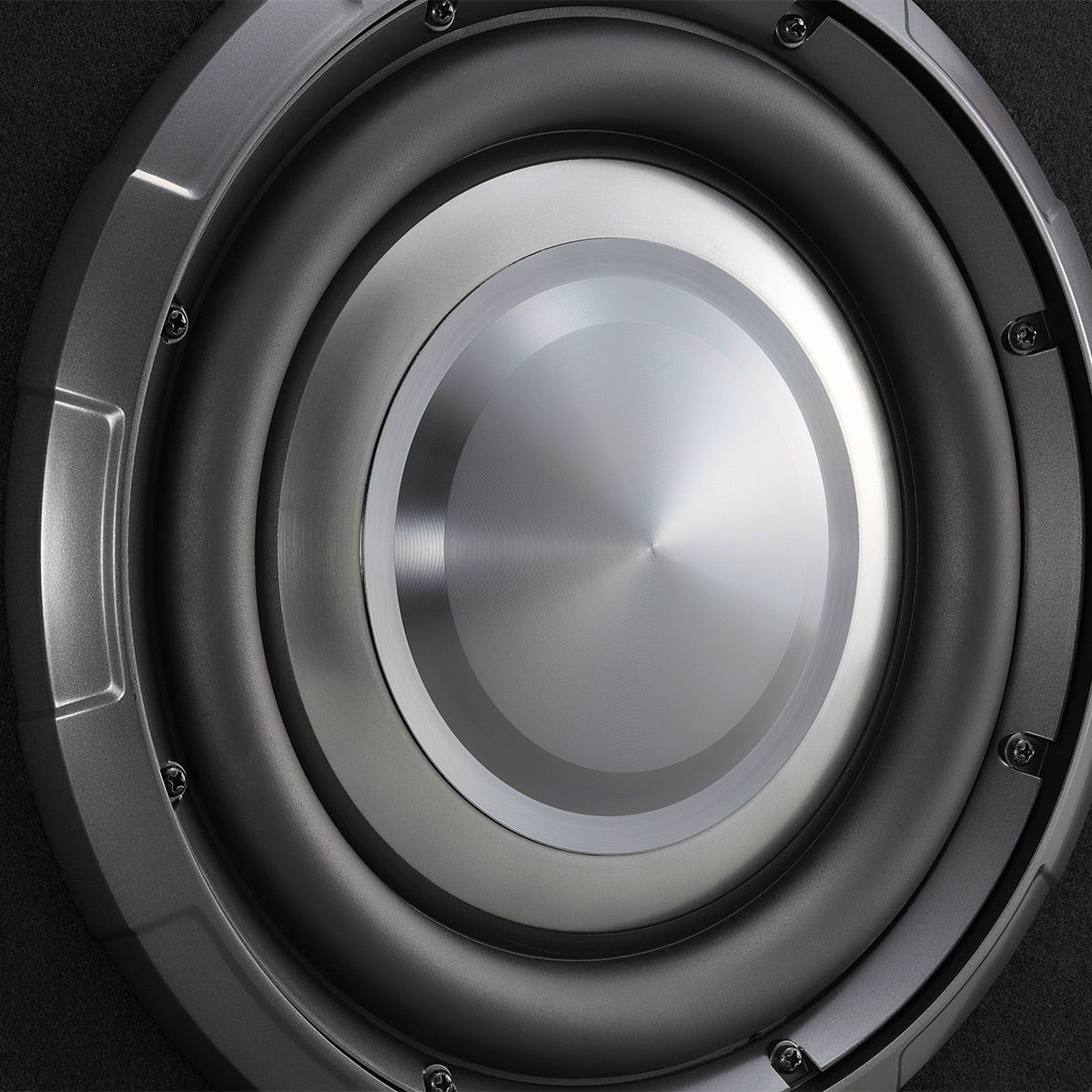 Alpine PWV-SB10 10" Powered Shallow Subwoofer with DSP
