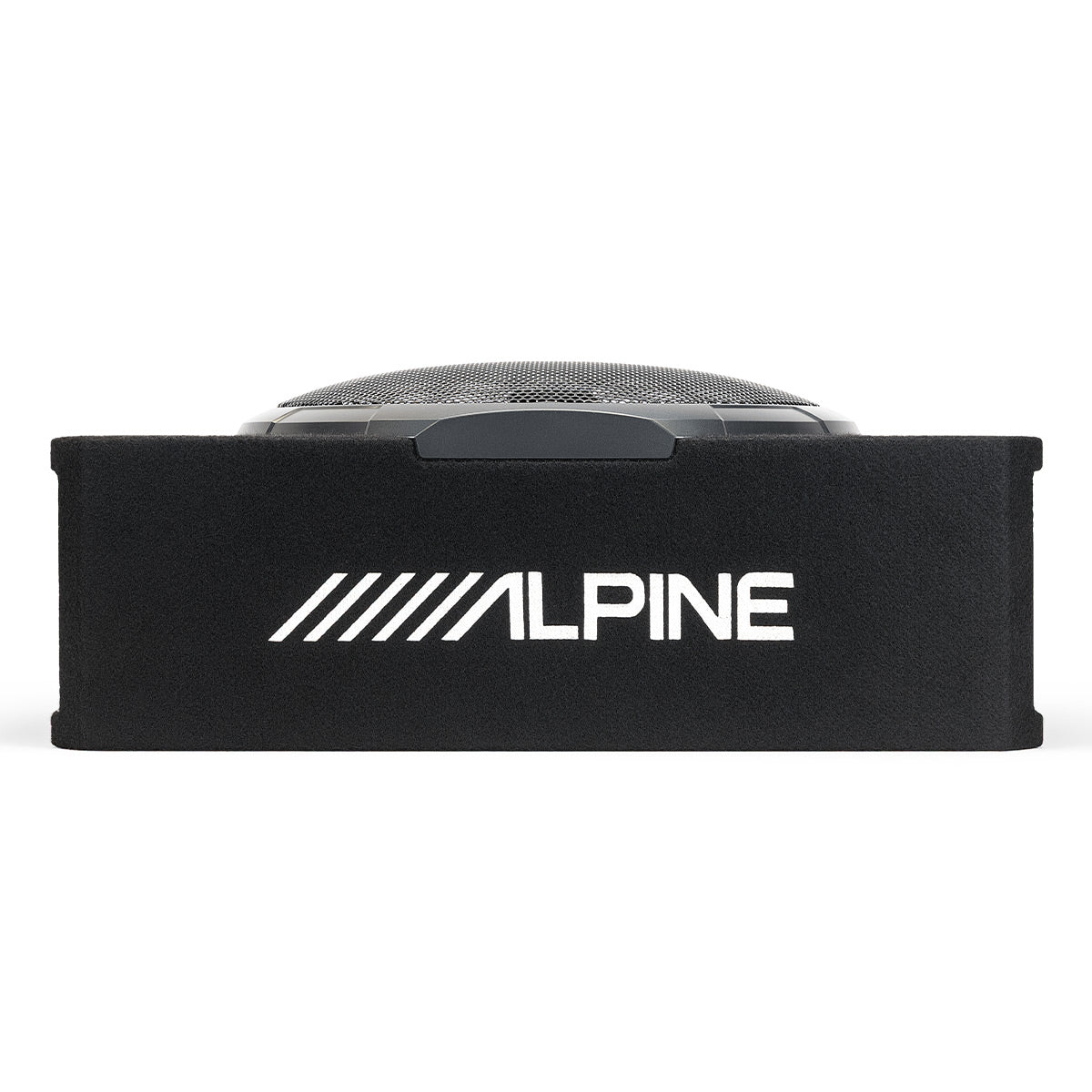 Alpine PWV-SB12 12" Powered Shallow Subwoofer with DSP