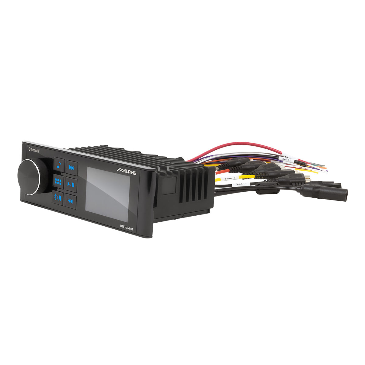 Alpine UTE-MN801 Marine Head Unit with NMEA 2000 Compatibility
