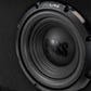 Alpine W-DB10V 10" Wedg-E Dual Vented Preloaded Wedge Subwoofer Enclosure