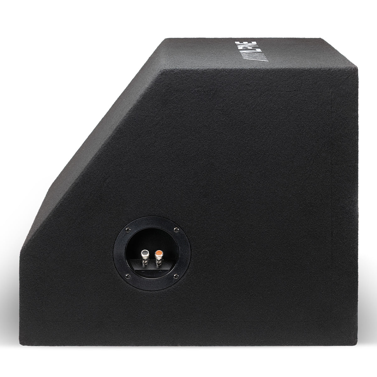 Alpine W-SB10V 10" Wedg-E Single Preloaded Wedge Subwoofer Enclosure