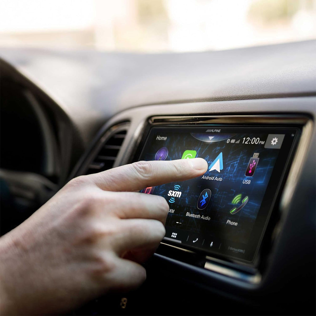 Alpine iLX-W670-S 7" Ultra-Shallow Digital Media Receiver with Steering Wheel Control