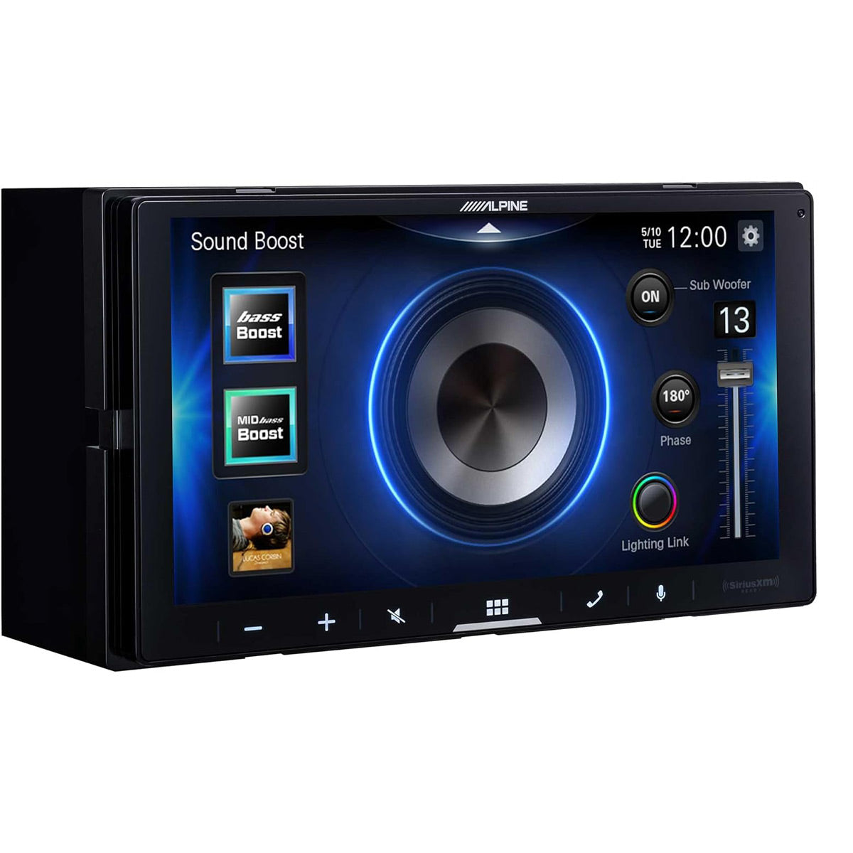 Alpine iLX-W670-S 7" Ultra-Shallow Digital Media Receiver with Steering Wheel Control