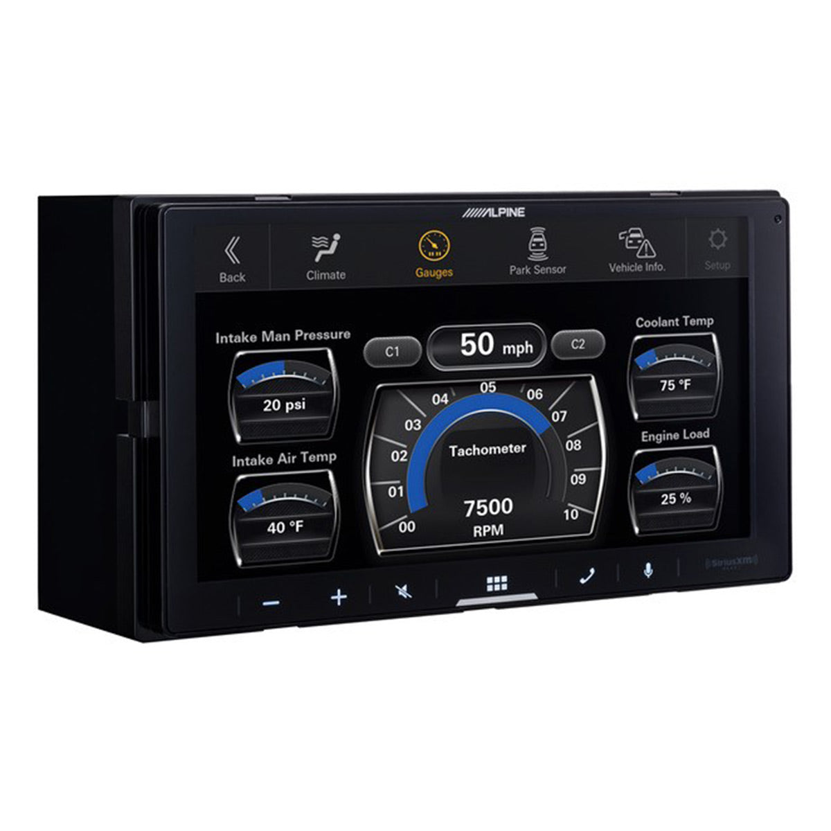 Alpine iLX-W770-M 6.75" Ultra-Shallow Digital Media Receiver