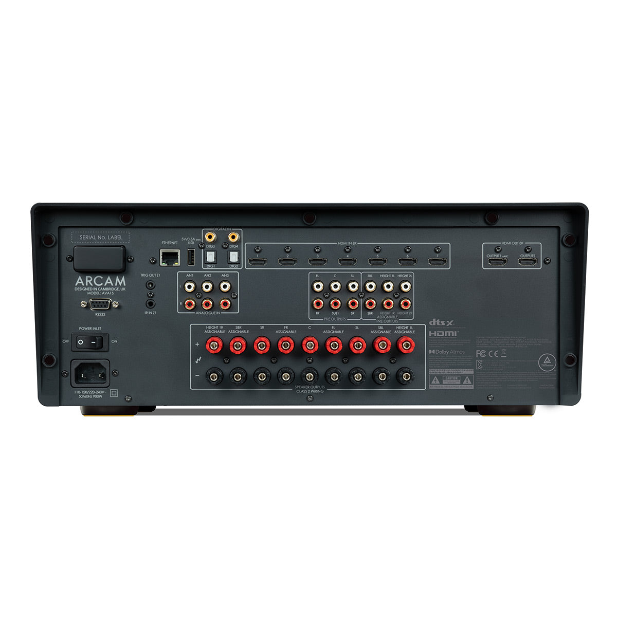 Arcam AVA15 9 Channel Class D AV Amplifier