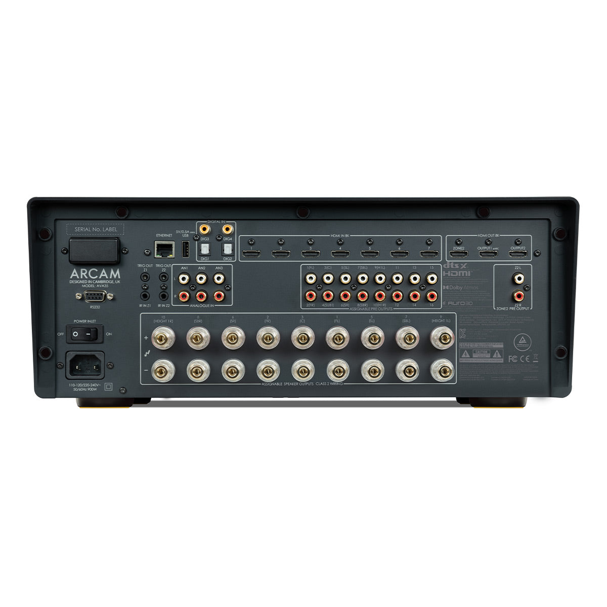 Arcam AVA35 9 Channel Class G AV Amplifier