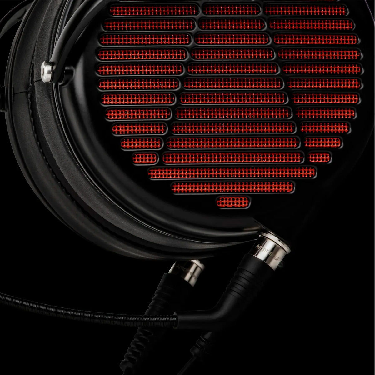 Audeze LCD-GX Audiophile Over-Ear Gaming Headset (Red/Black) (Economy Carry Case)