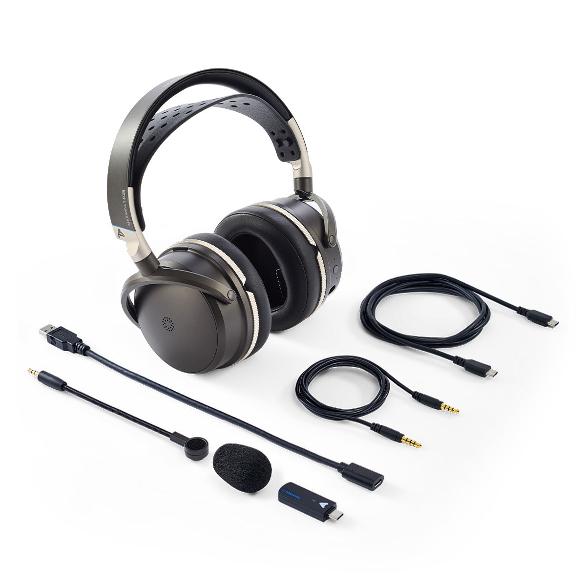 Audeze Maxwell 2 ANC Wireless Gaming Headset for Xbox, PC, Mac, Switch, & Mobile