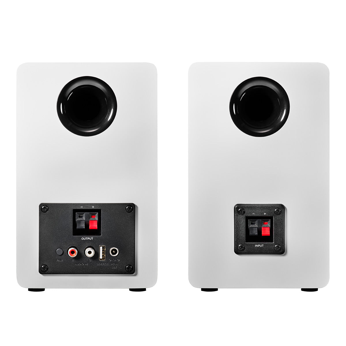 Audio-Technica AT-SP3X Powered Bookshelf Speakers - Pair (White)