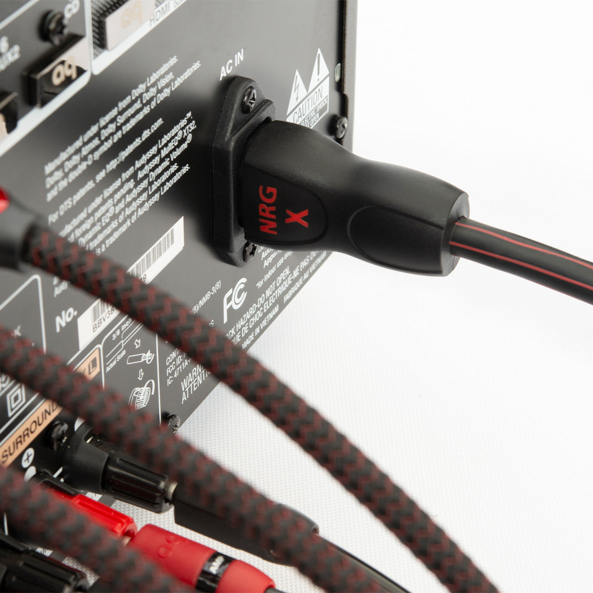 AudioQuest NRG-X3 Power Cable for Amplifiers and Power