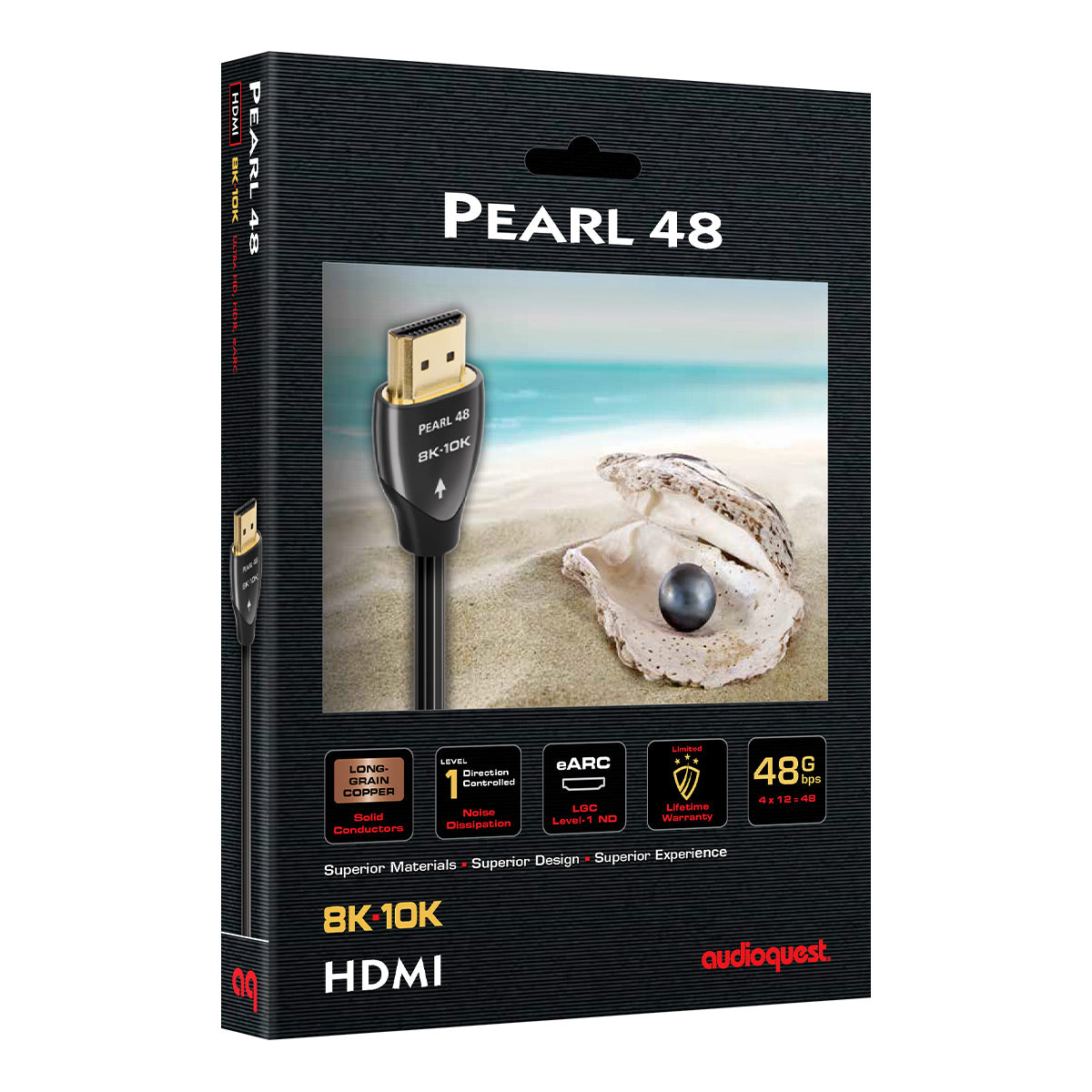 AudioQuest Pearl Active HDMI Cable - 32.8 ft. (10m)