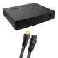 AudioQuest PowerQuest 505 12-Outlet Surge Protector and Power Conditioner with AudioQuest NRG-Y3 1.0m Low-Distortion 3-Pole AC Power Cable