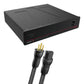 AudioQuest PowerQuest 707 12-Outlet Surge Protector and Power Conditioner with AudioQuest NRG-Y3 1.0m Low-Distortion 3-Pole AC Power Cable